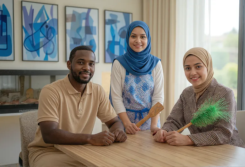 تأمين العمالة المنزلية